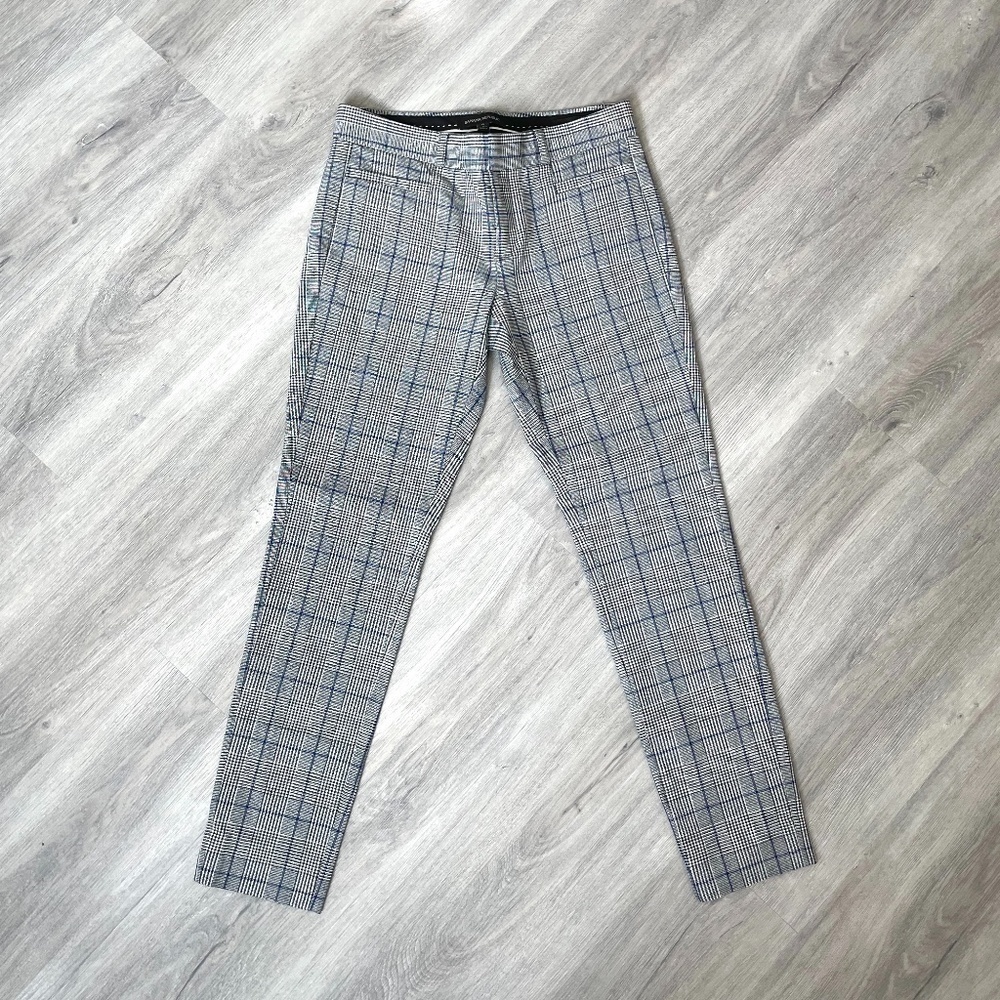 Banana Republic Plaid 'Sloan' Skinny Pants